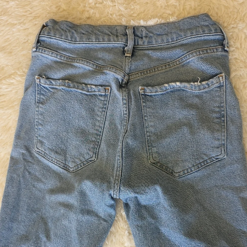 AGOLDE Riley High Rise Straight Crop Jeans in Whiplash - Size 27 - Picture 5 of 5